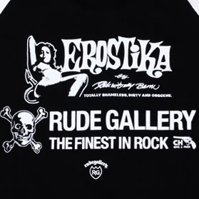 RUDE GALLERY [ルードギャラリー] - RUDE CATS ラグラン袖 プリント Tee