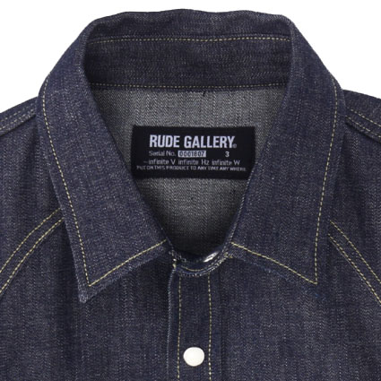 RUDE GALLERY [ルードギャラリー] - RIGID DENIM SHIRTS / リジッド