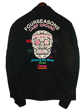 HOSU [ホス] MAGICAL DESIGN × HOSU EMBROIDERY BLOUSON